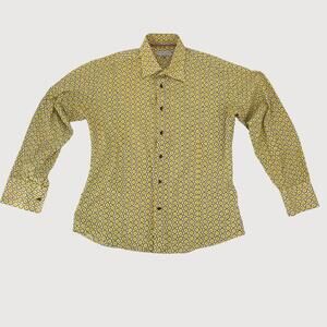Coton Doux Paris Lemon Print Button Up 43 L